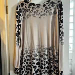 Leopard print tunic